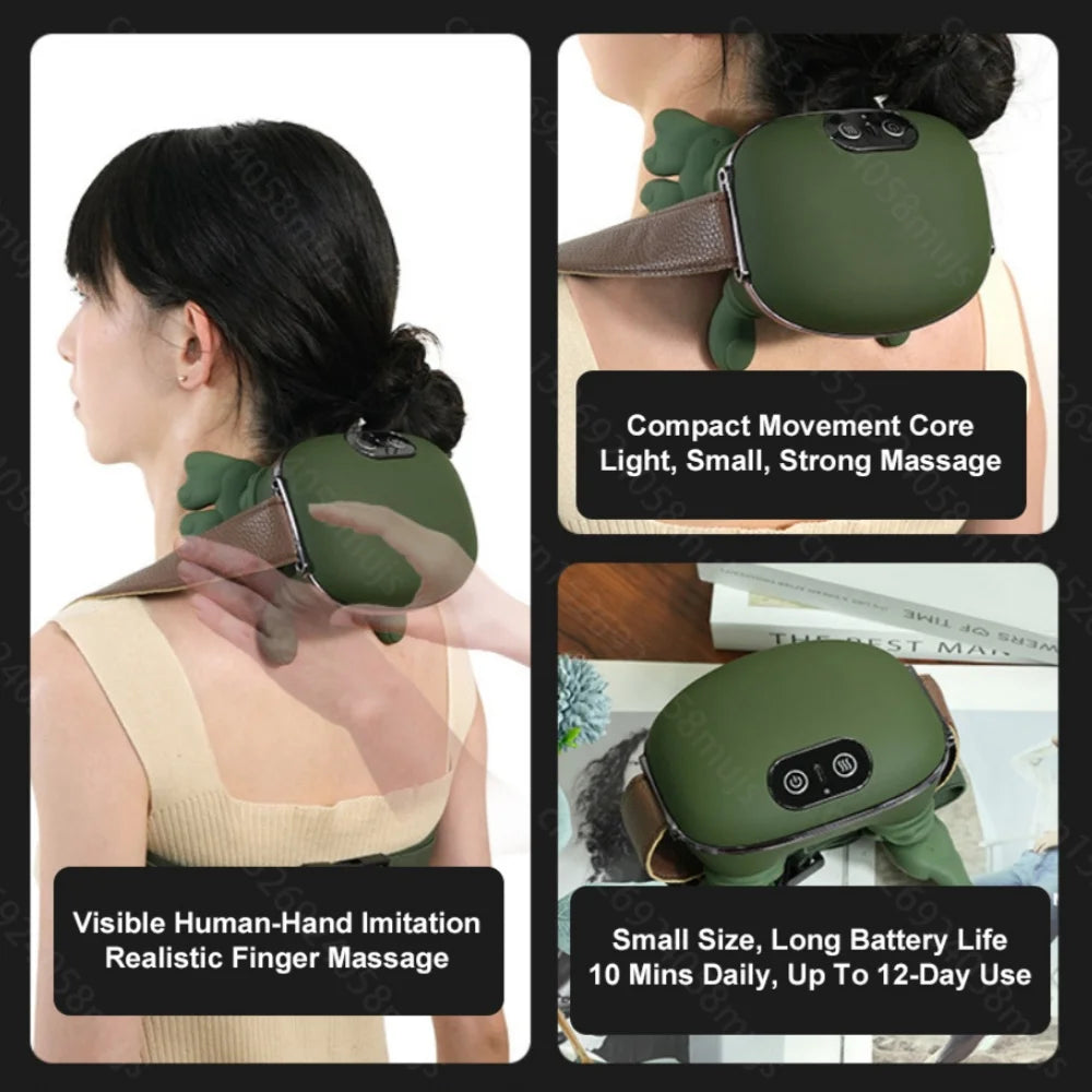 Bionic 3D Neck & Shoulder Pillow Massager